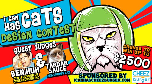 Last chance to enter the I Can Has Cats Design Contest