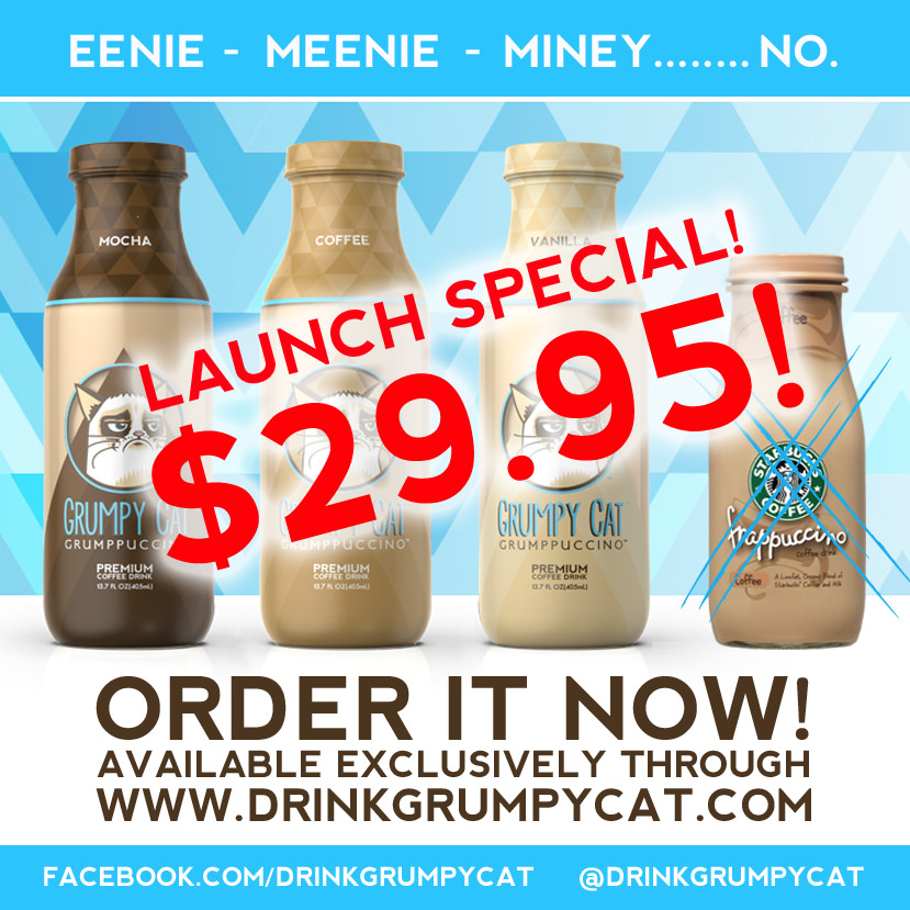 Grumpy Cat Grumppuccino PRE-SALE is LIVE!