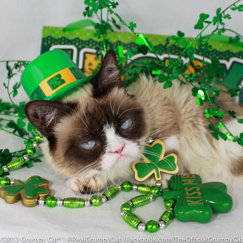 Grumpy St. Patricks Day
