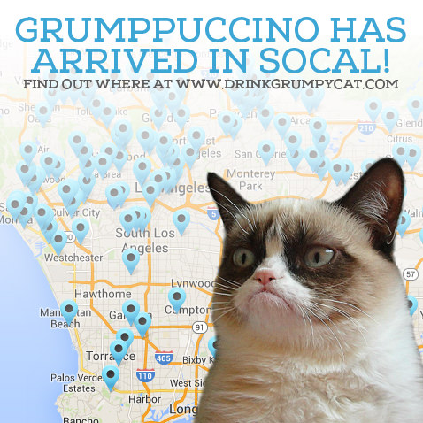 Grumppuccino has arrived in SoCal!