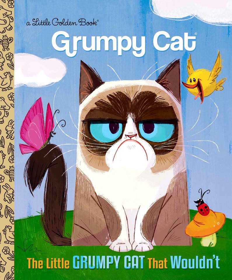 Bad News: Grumpy Cat Golden Books coming in 2016
